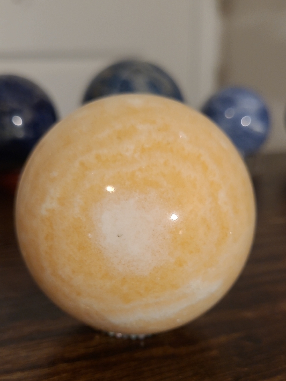 Yellow Calcite Sphere